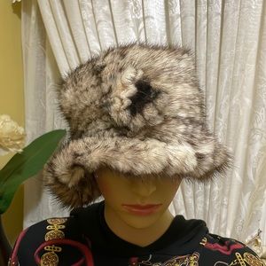 Real mink hat.